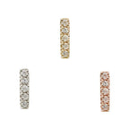 Buddha | 14k gold | Rowe| White Sapphire