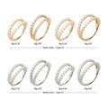 Invictus | 14k gold | Double Hoop | Side Facing Hinged Hoop| Clear CZ