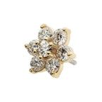 Invictus | 14k gold | Flower | Lab Grown Diamonds