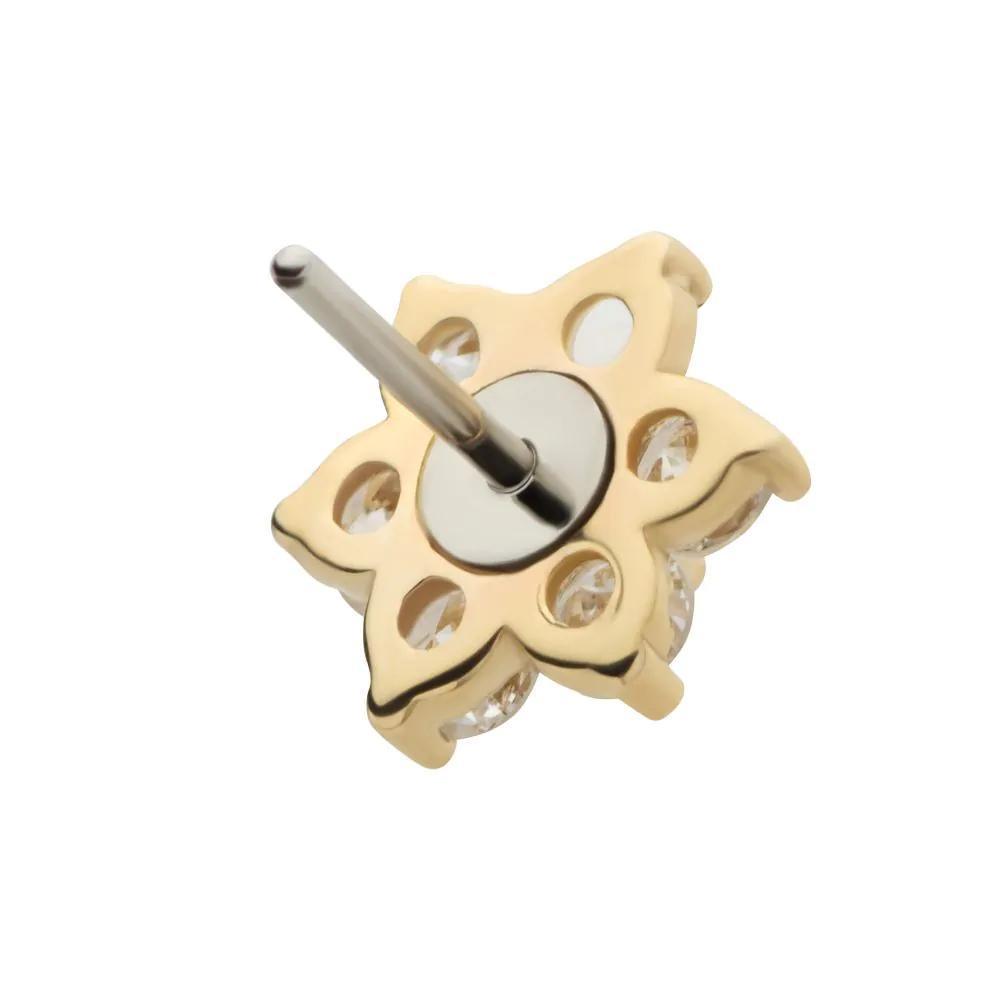 Invictus | 14k gold | Flower | Lab Grown Diamonds
