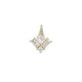 Buddha | 14k gold | L.A. Baby | Clear CZ