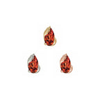 Buddha | 14k Gold | Occasion Threadless End | Garnet