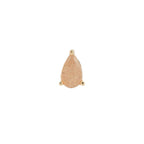 Buddha | 14k gold | Pear | Sunstone
