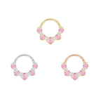 Buddha | 14k Gold | Gilty Pleasure Clicker | Pink Tourmaline + Diamond