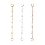 Buddha | 14k gold | 5 Bead Chain