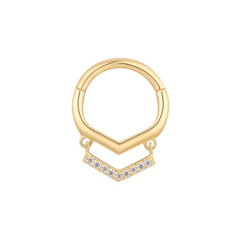 Buddha | 14k gold | Ain't No Disco | CZ