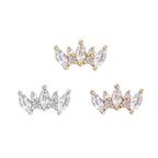 Buddha | 14k gold | Alice| White Sapphire