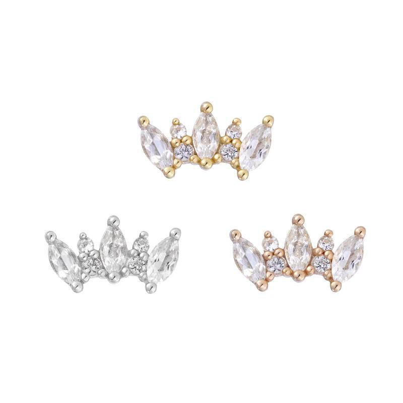 Buddha | 14k gold | Alice| White Sapphire