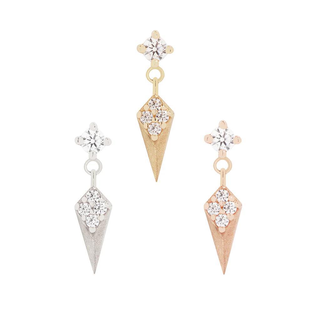 Buddha | 14k gold | Artform | Clear CZ