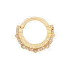 Buddha | 14k gold | Awaken | White Diamond
