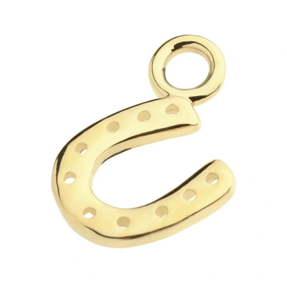 Invictus | 14k gold | Horseshoe Charm