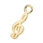 Invictus | 14k gold | Music Note Charm