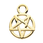 Invictus | 14k gold | Pentagram Charm
