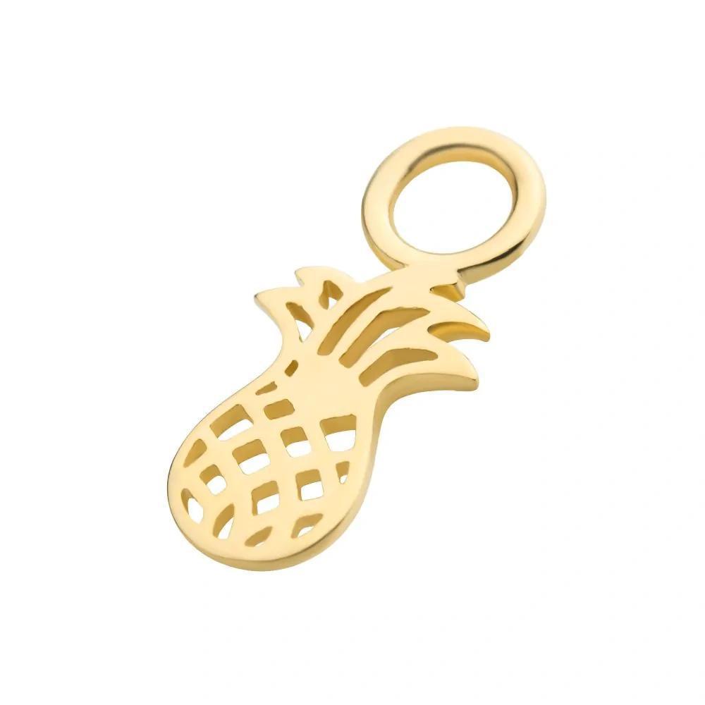 Invictus | 14k gold | Pineapple Charm