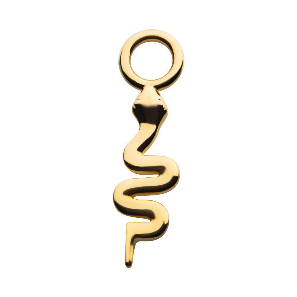 Invictus | 14k gold | Simple Snake Charm