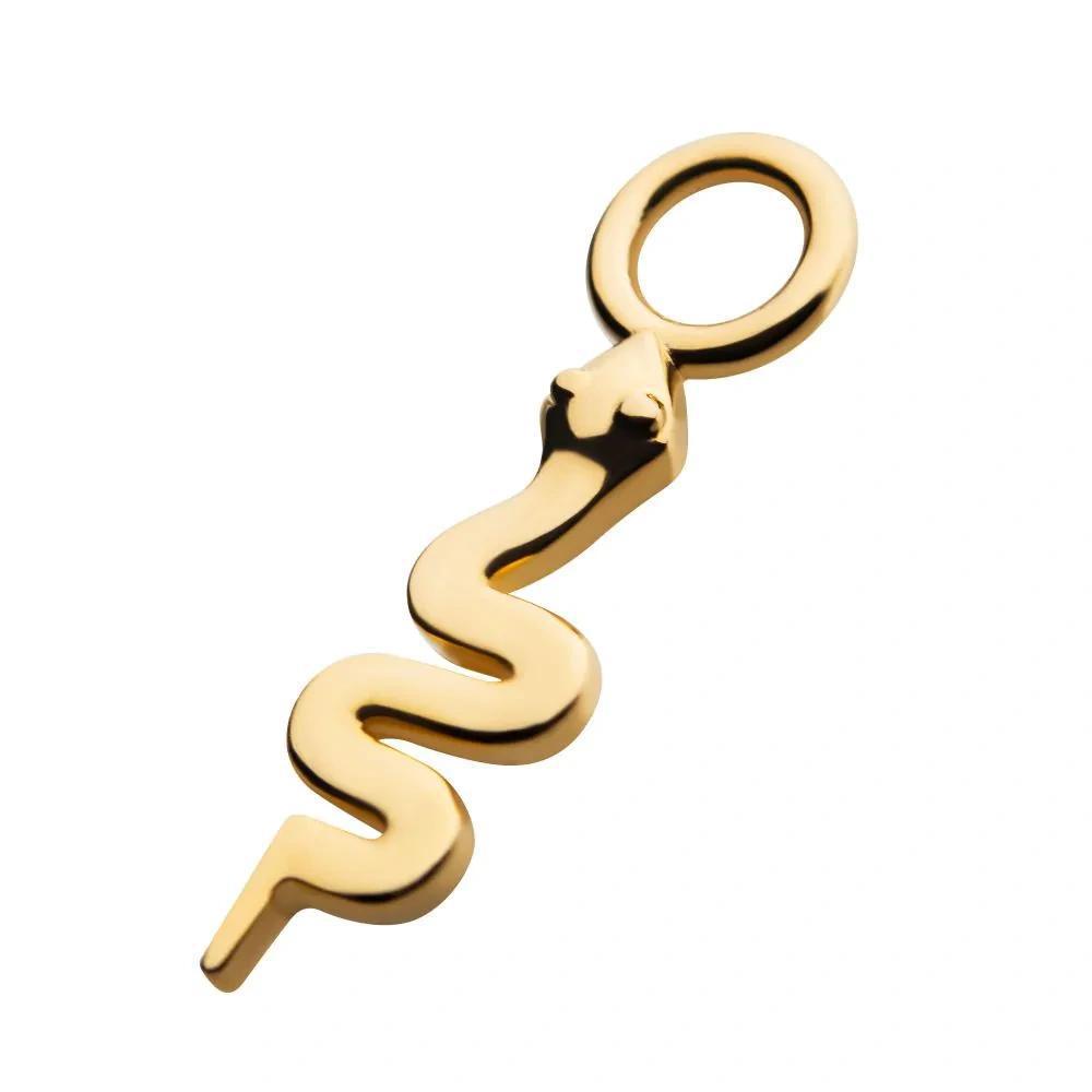 Invictus | 14k gold | Simple Snake Charm