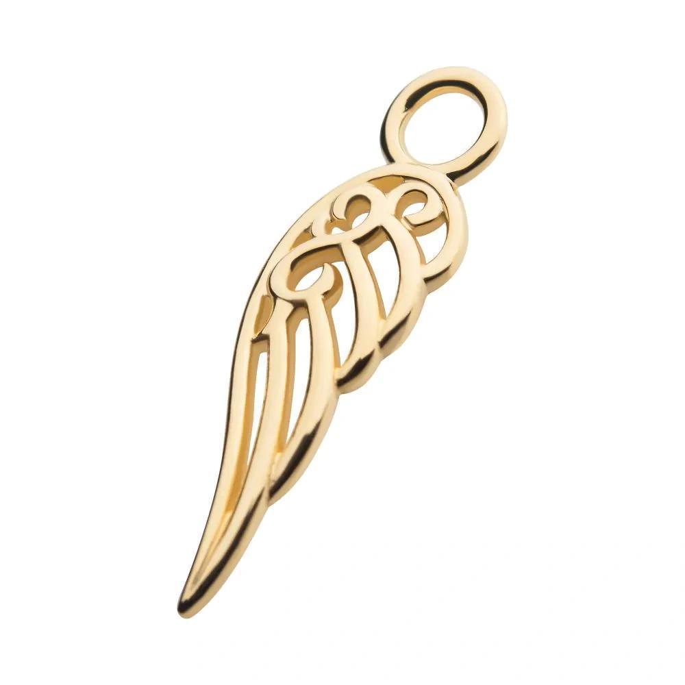 Invictus | 14k gold | Wing Charm