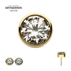 Invictus | 14k gold | Bezel | Lab Grown Diamond