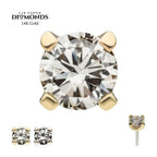 Invictus | 14k gold | Prong | Lab-Grown Diamond