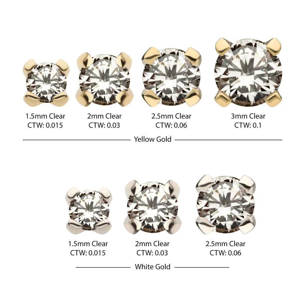 Invictus | 14k gold | Prong | Lab-Grown Diamond