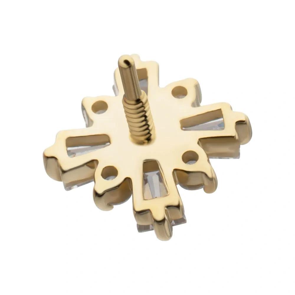 Invictus | 14k gold | Celestial Cluster | CZ