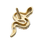 Invictus | 14k gold | Pavé Snake | CZ