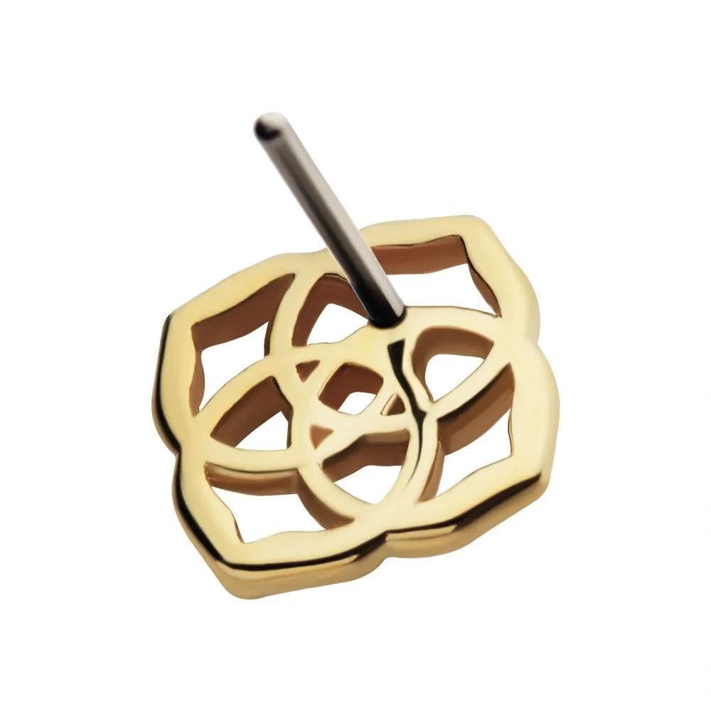 Invictus | 14k gold | 4 Pointed Celtic Knots