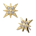 Invictus | 14k gold | 8-point Star | CZ