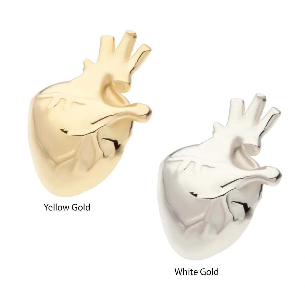 Invictus | 14k gold | Anatomical Heart