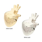 Invictus | 14k gold | Anatomical Heart