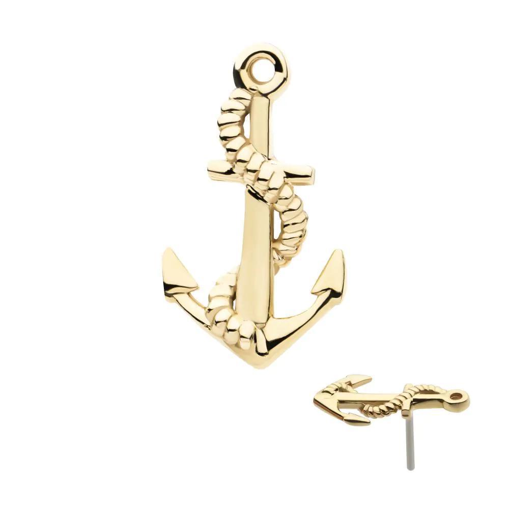 Invictus | 14k gold | Anchor