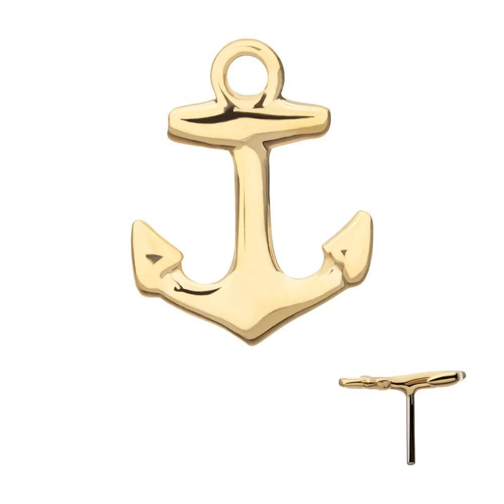 Invictus | 14k gold | Anchor