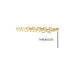 Invictus | 14k gold | Bar With 2 Chains