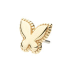 Invictus | 14k gold | Beaded Edge Butterfly
