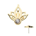 Invictus | 14k gold | Bezel Set Petal | CZ