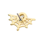 Invictus | 14k gold | Bezel Set Spiderweb | CZ