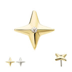 Invictus | 14k gold | Celestial Star | CZ