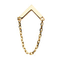Invictus | 14k gold | Chevron with Chain