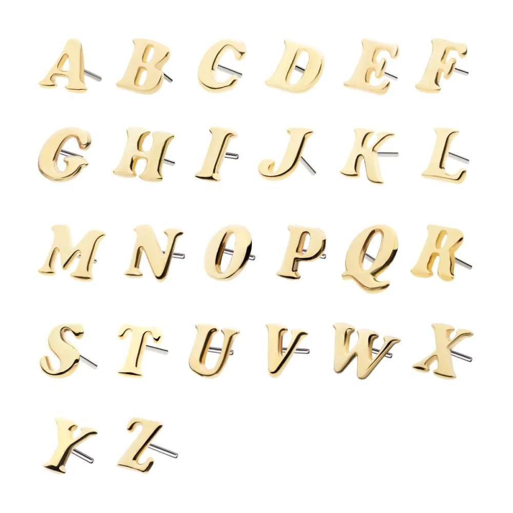 Invictus | 14k gold | Cooper Black Italic Letter