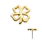 Invictus | 14k gold | Cut Out Clover