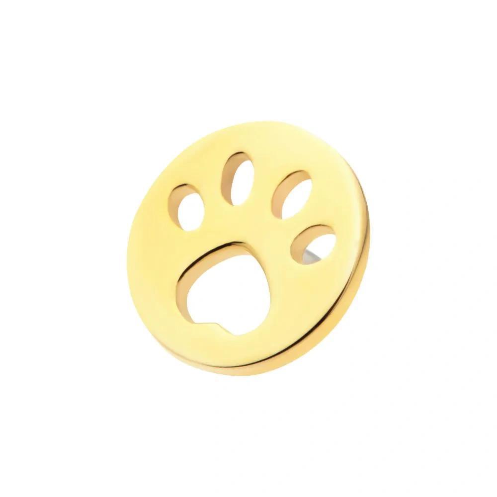 Invictus | 14k gold | Cut Out Paw