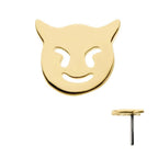 Invictus | 14k gold | Devil Emoji