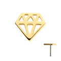 Invictus | 14k gold | Diamond Shape