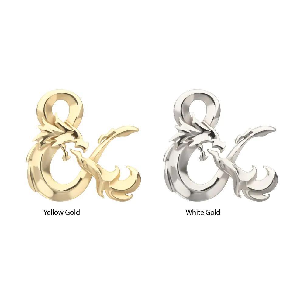 Invictus | 14k gold | Dungeons & Dragons 3D Ampersand Logo Threadless Top