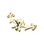 Invictus | 14k gold | Emerald Crown w Gems | CZ