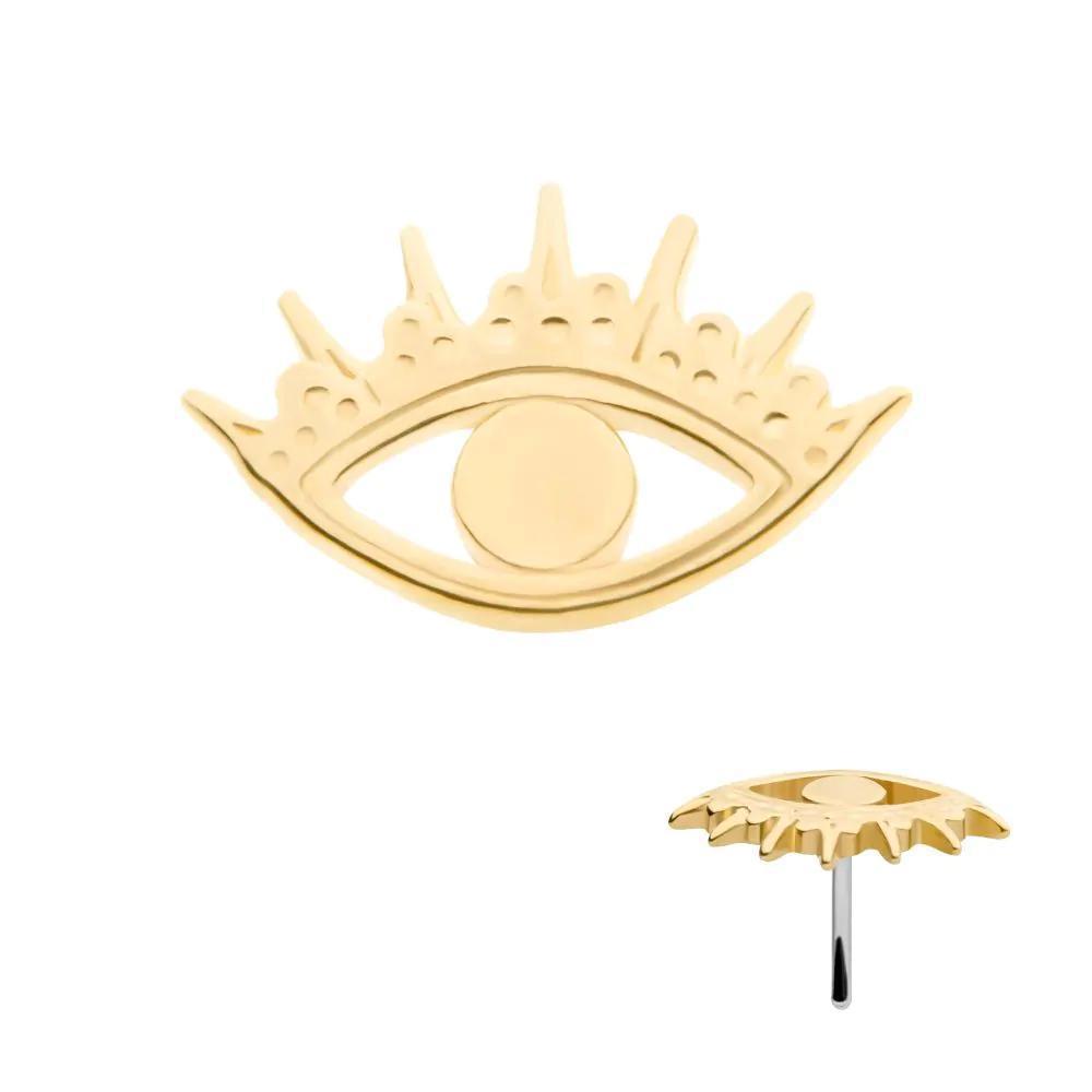 Invictus | 14k gold | Evil Eye