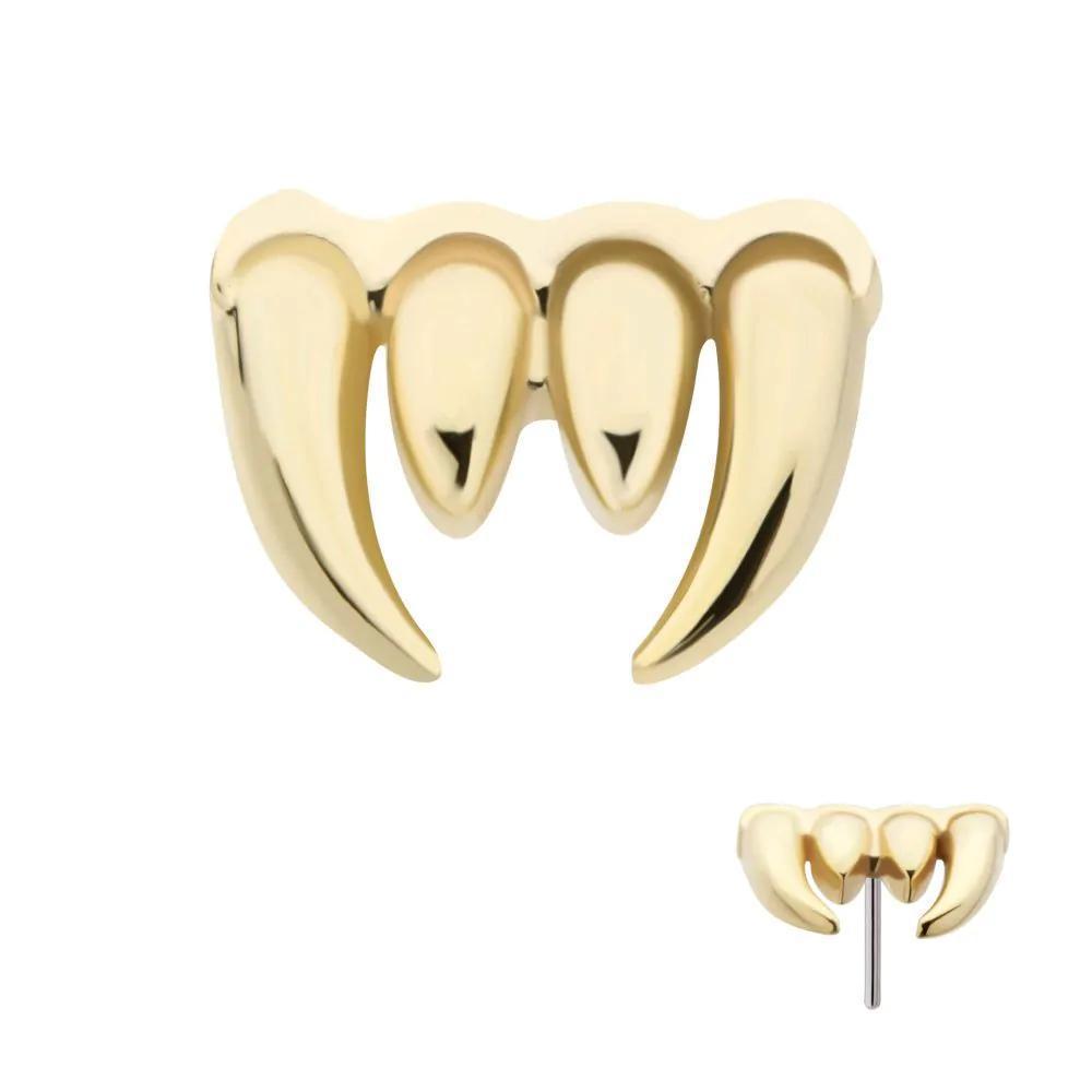 Invictus | 14k gold | Fangs
