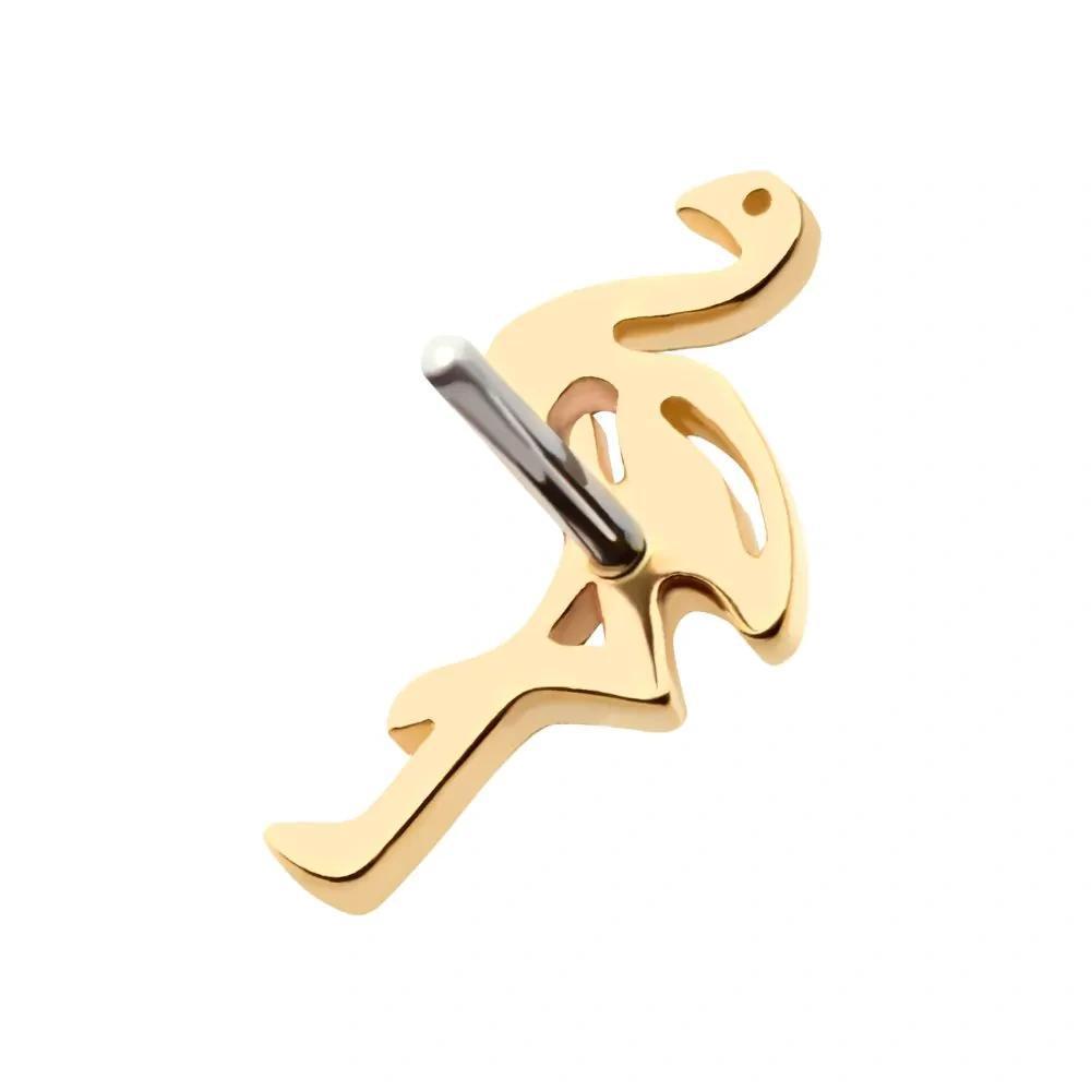 Invictus | 14k gold | Flamingo