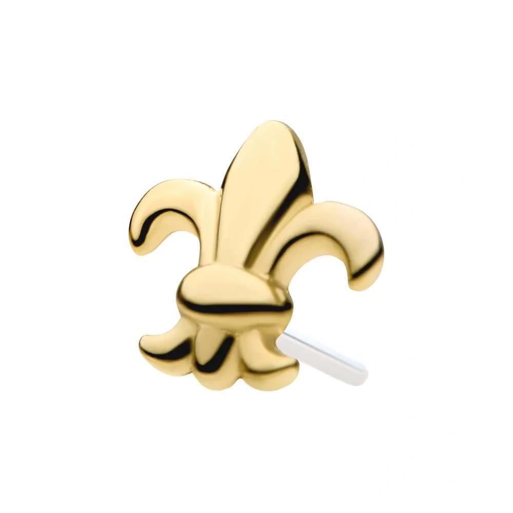 Invictus | 14k gold | Fleur de Lis