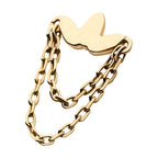 Invictus | 14k gold | Flower with 2 Chains